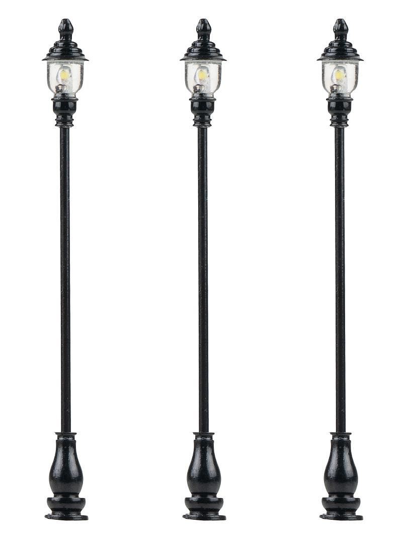 180116 Faller - LED-Parklaterne, warmwei�, 3 - Spur H0