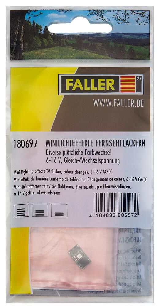 180697 Faller - Minilichteffekte Fernsehflack - allgemein