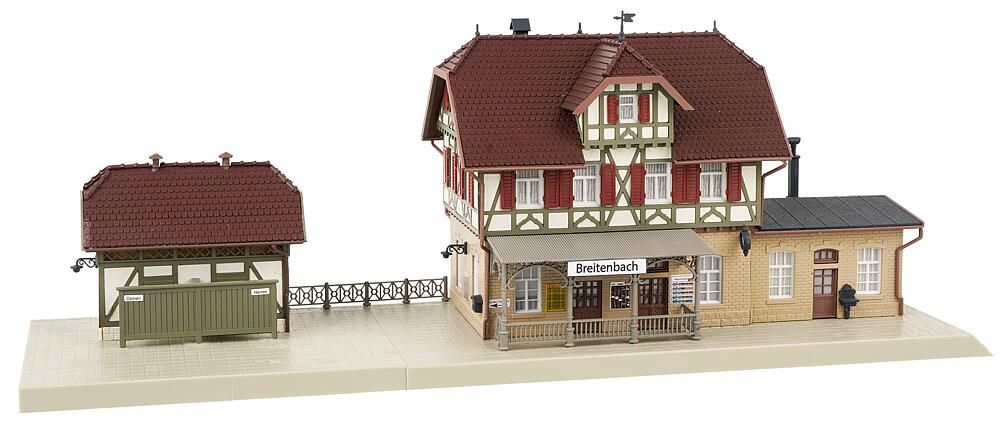 190080 Faller - Aktions-Set 'Bahnhof Breitenbach' - Spur H0