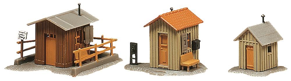 222177 Faller - 3 Streckenh�uschen - Spur N