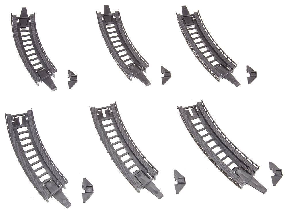 222543 Faller - 6 Auffahrtsteile, gebogen - Spur N