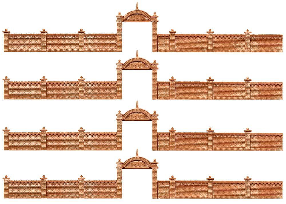 272405 Faller - Fabrikmauer, 684 mm - Spur N