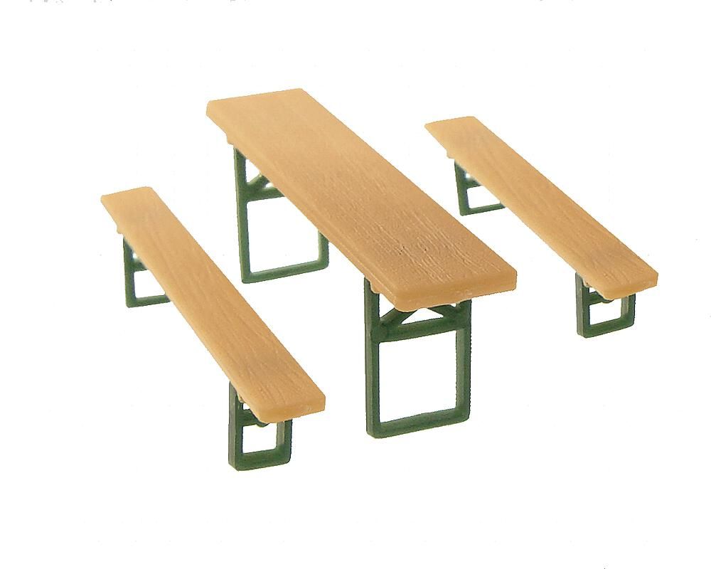 272442 Faller - 48 Brauereib�nke und 24 Tisch - Spur N