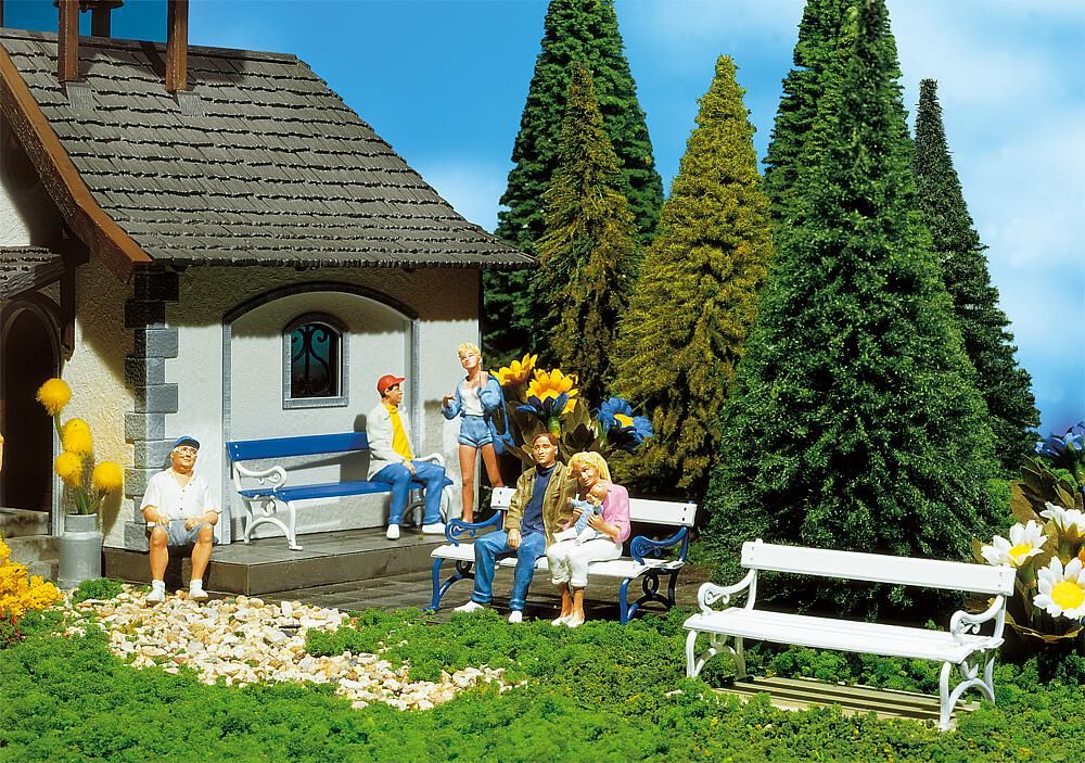 331734 Faller - 8 Sitzb�nke - Spur 2m / G