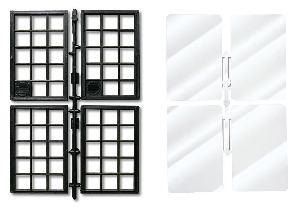 333117 Faller - Fenster und Fensterglas - Spur 2m / G