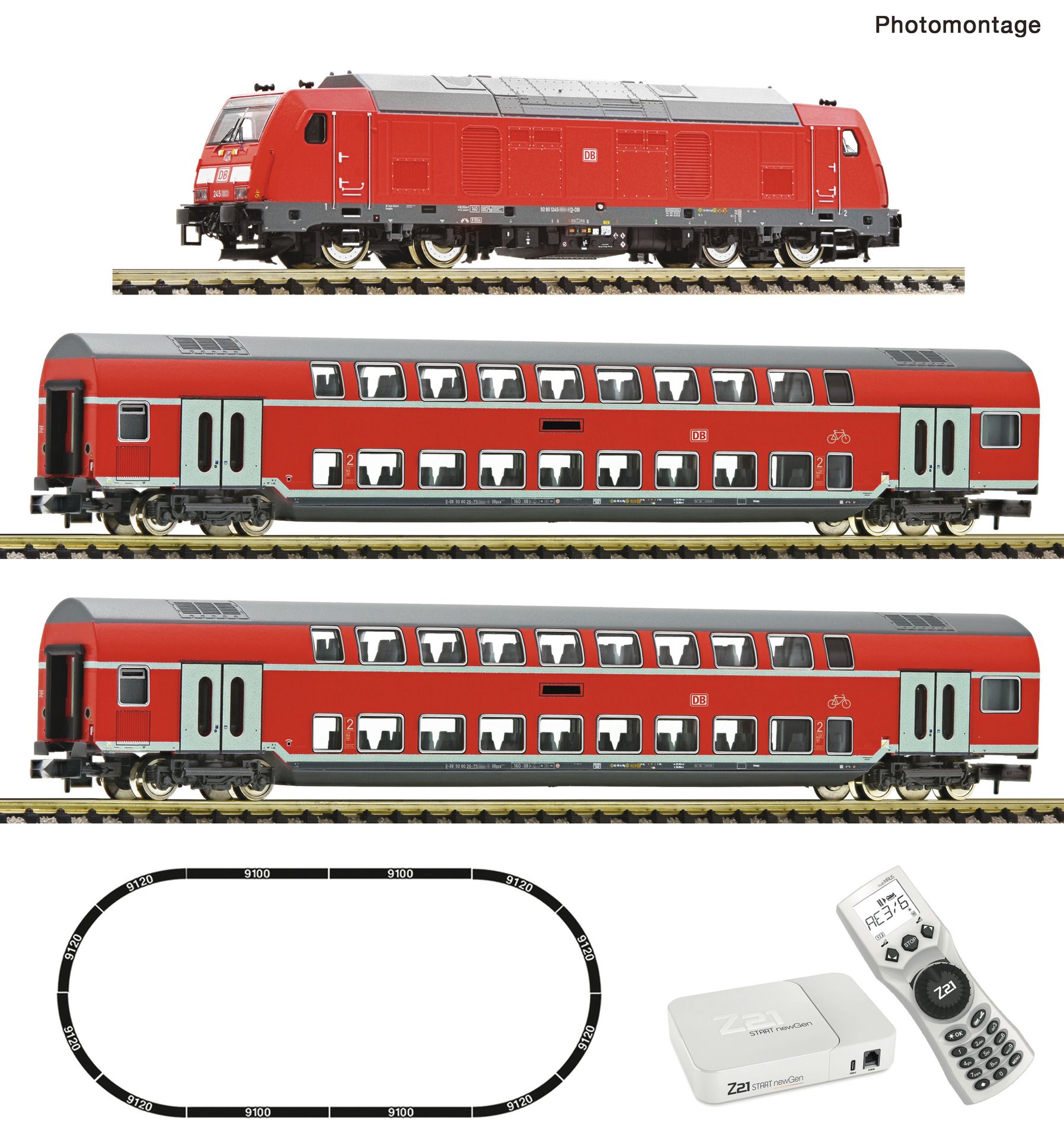 5170006 Fleischmann - Z21 start newGen Startset Die - Spur N