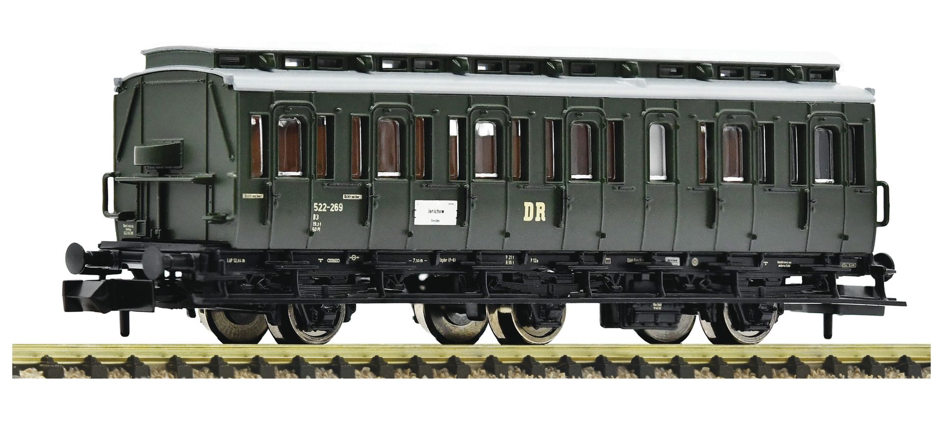 6260008 Fleischmann - Abteilwag. 2.Kl. DR - Spur N