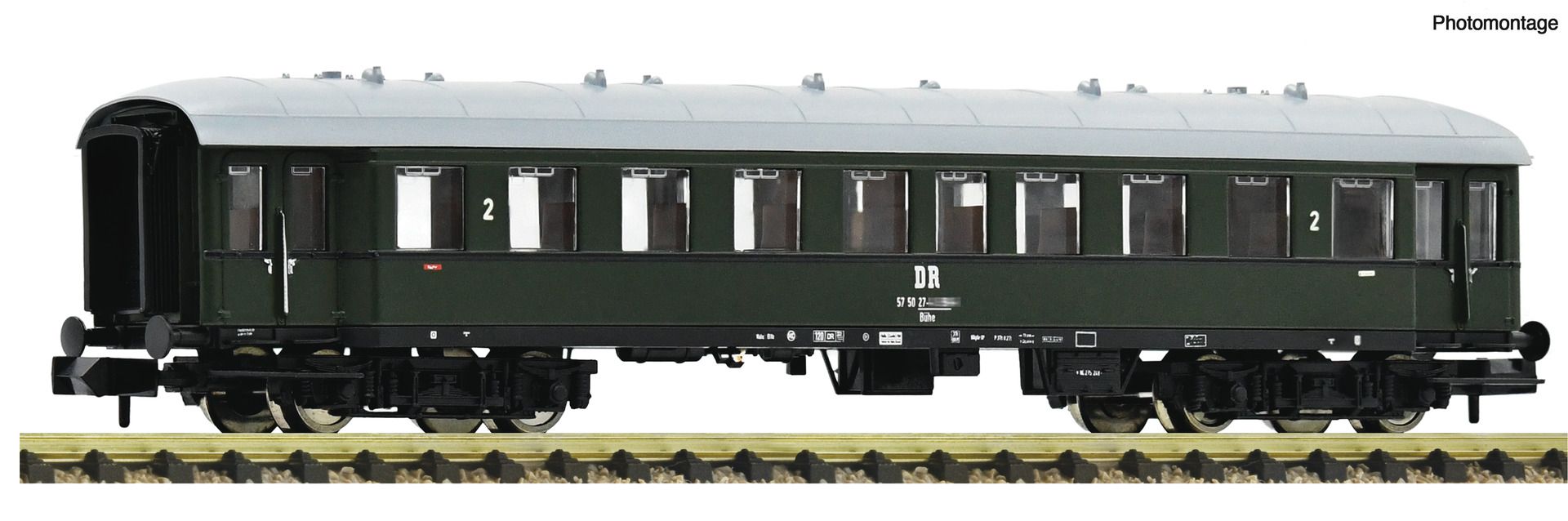 6260021 Fleischmann - Eilzugwagen 2.Kl. DR #2 - Spur N