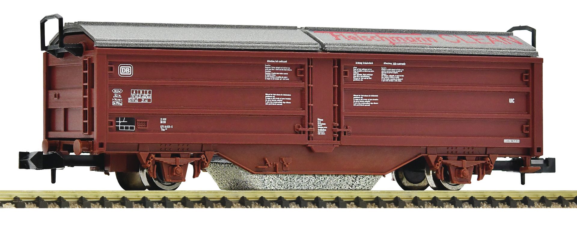 6660015 Fleischmann - Schienenreinigungsw. DB - Spur N