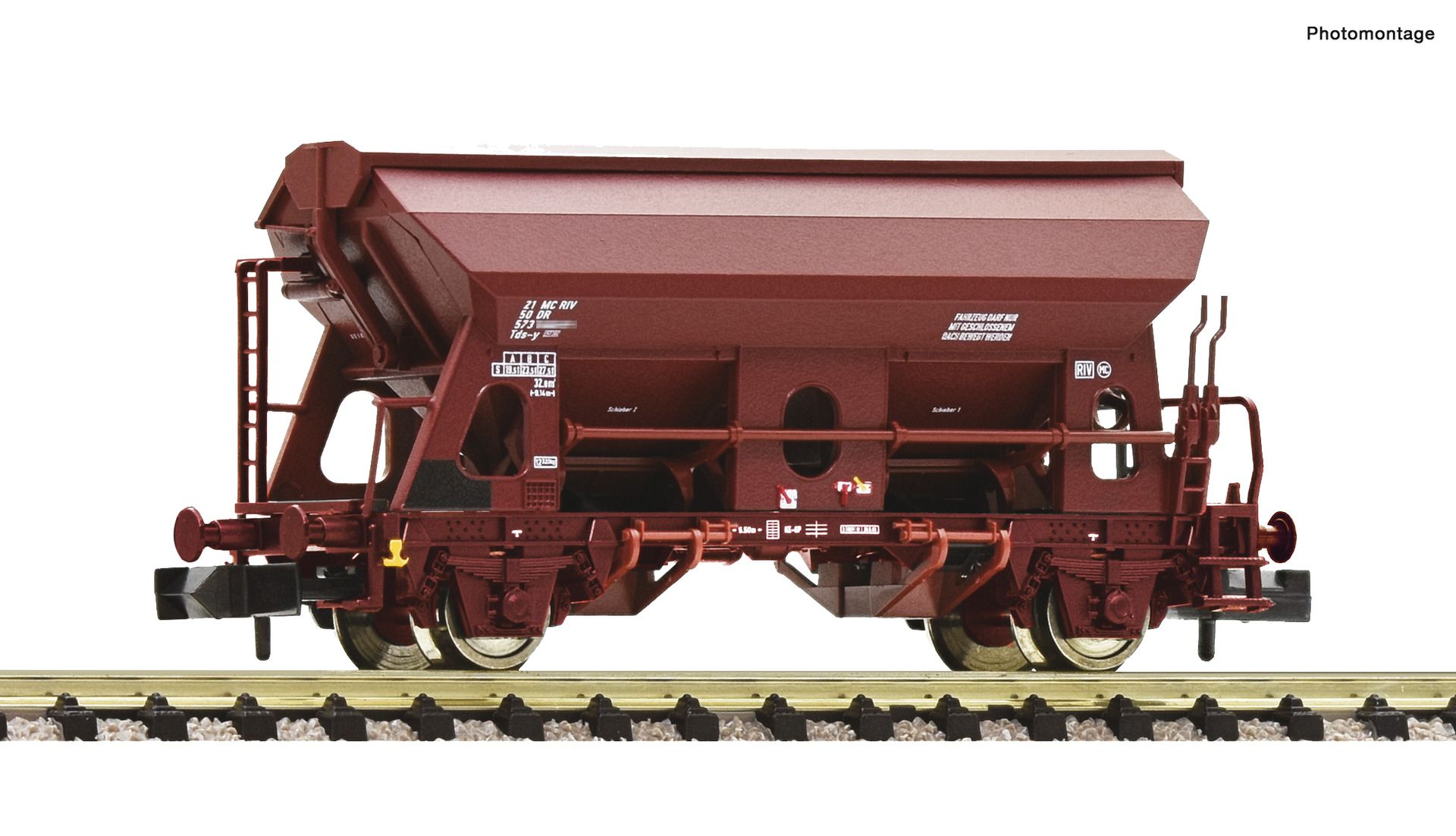 6660043 Fleischmann - Schwenkdachwagen Tds, DR - Spur N