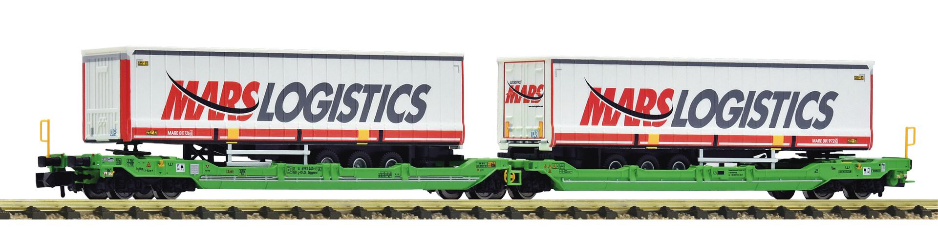 6660102 Fleischmann - Doppeltaschenwagen T3000e  CF - Spur N