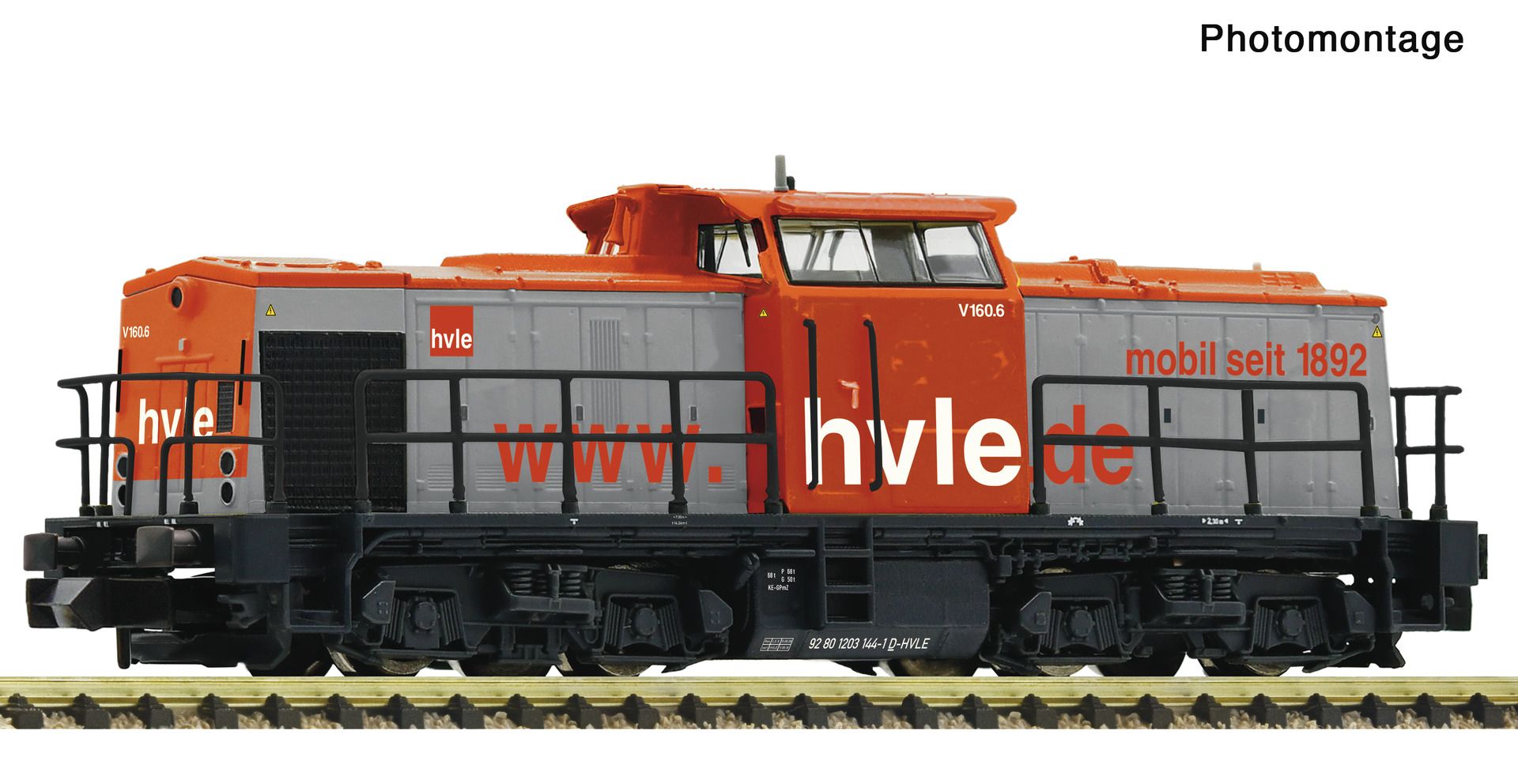 7360033 Fleischmann - Diesellok BR 203 HVLE DC - Spur N