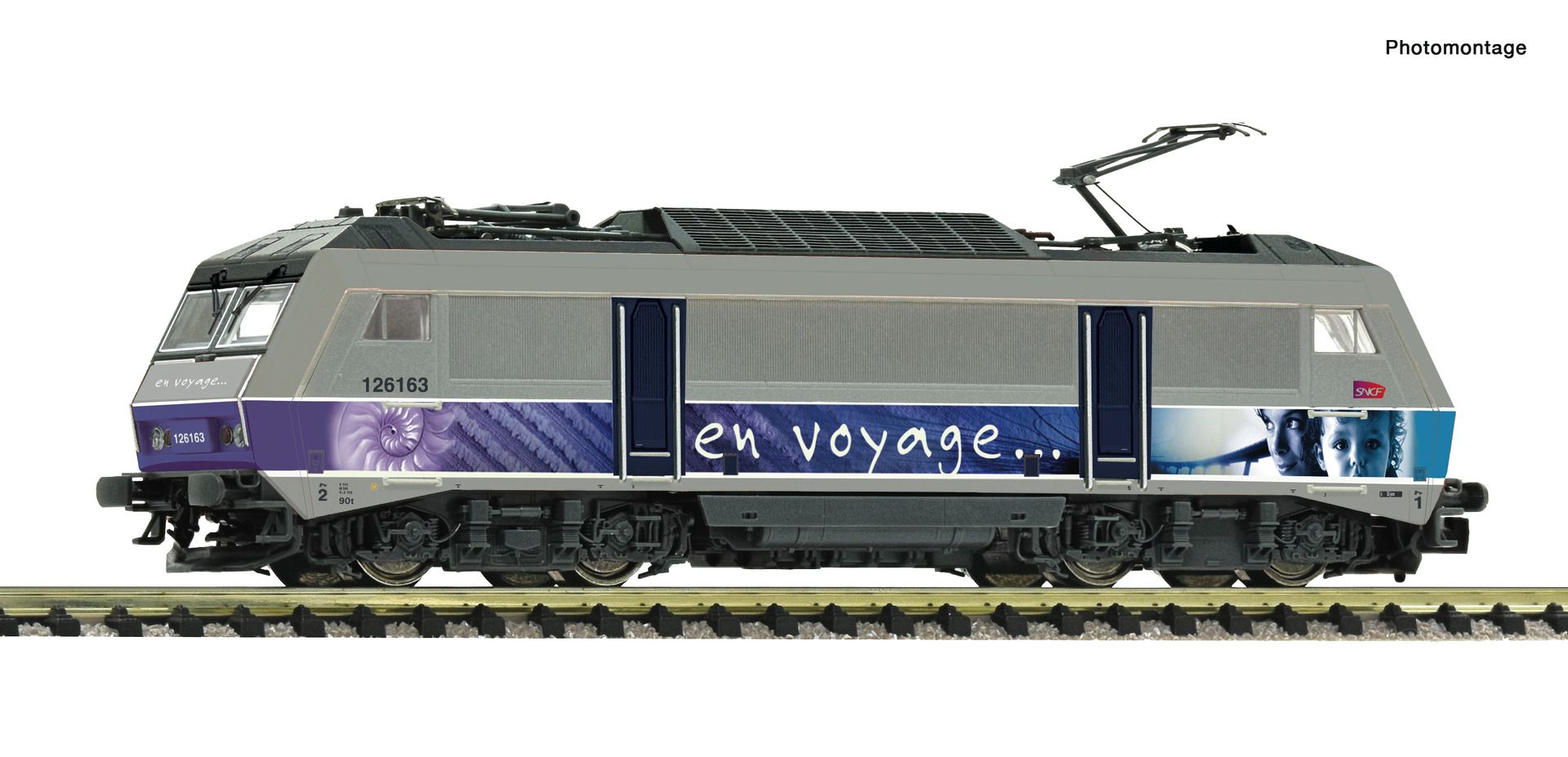 7560020 Fleischmann - E-Lok BB26000 En Voyage - Spur N