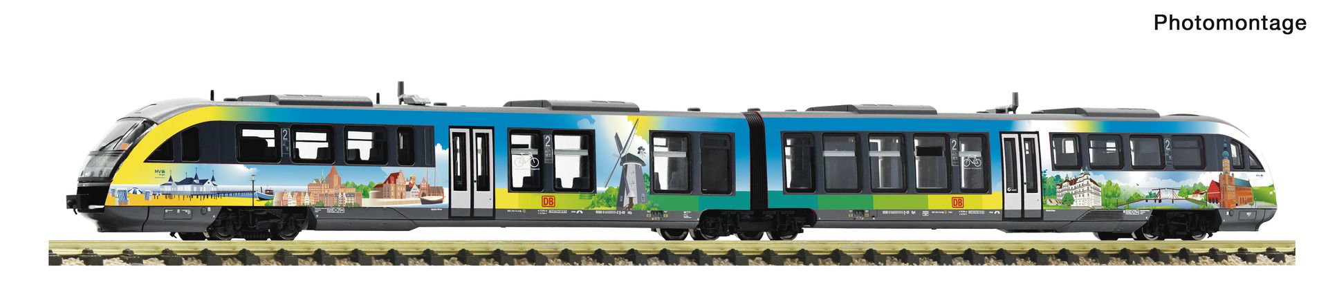 7760015 Fleischmann - Dieseltriebzug VT 642 039 DB- - Spur N