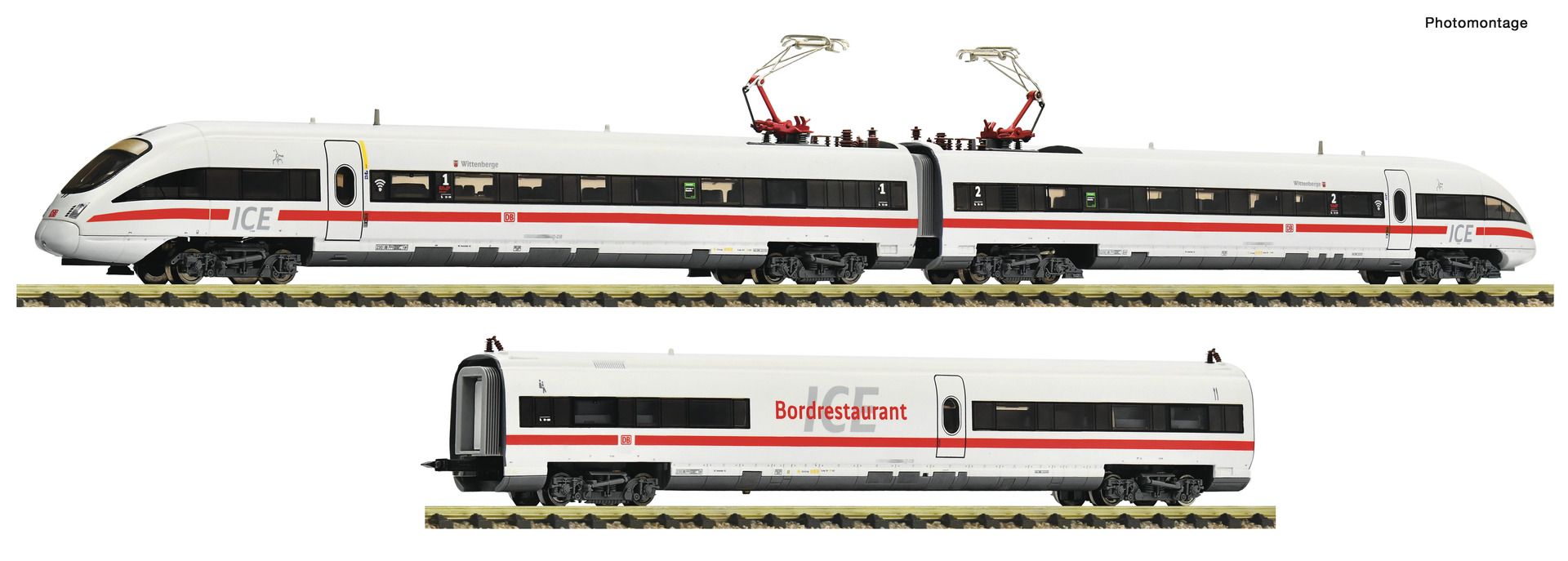 7770006 Fleischmann - Triebzug ICE-T mit Neigetechnik DB AG 3-tlg. DCC-Sound - Spur N