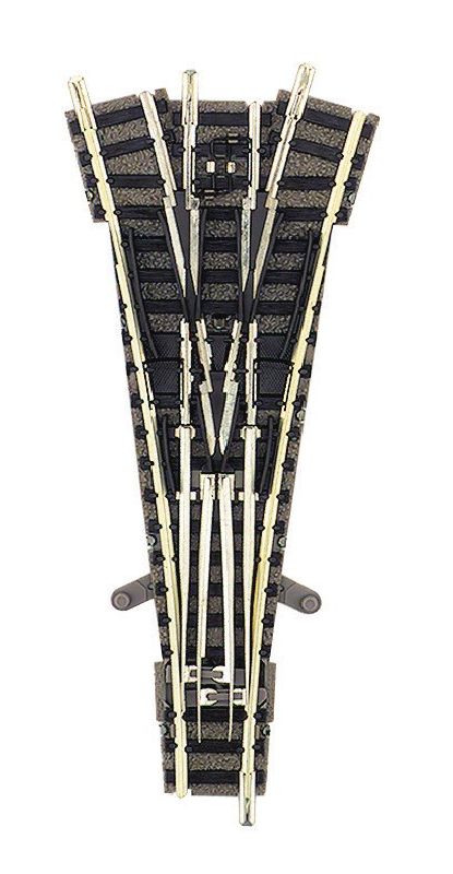 9157 Fleischmann - Dreiwegweiche Hand L�nge 111, 15� - Spur N