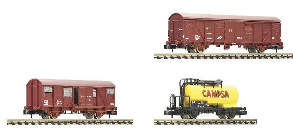 aus Set 931894,  2 gedeckte Güterwagen 1 Kesselwagen,  Spanischen Staatsbahn | Epoche IV-V