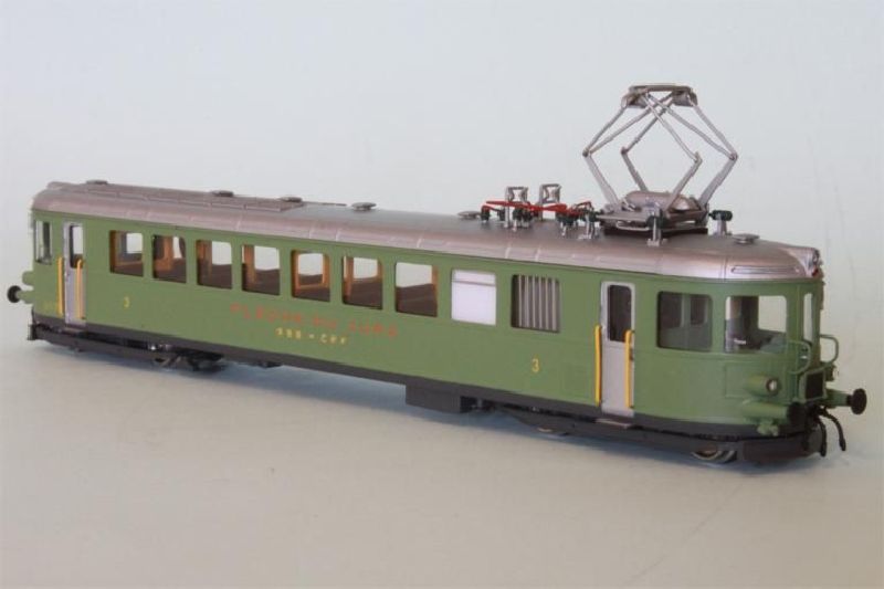 1154 Fulgurex - E-Triebwagen Ce 2/4 701 SBB hgr�n Urspru - Spur N