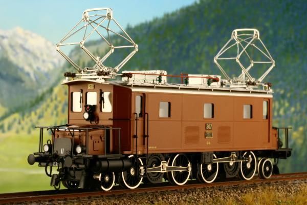 2224 Fulgurex - E-Lok Ce 4/6 Nr. 312 BLS braun - Spur H0