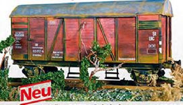 80021 Hansen - Bahnhofswagen Heinsberg handgealtert - Spur 0