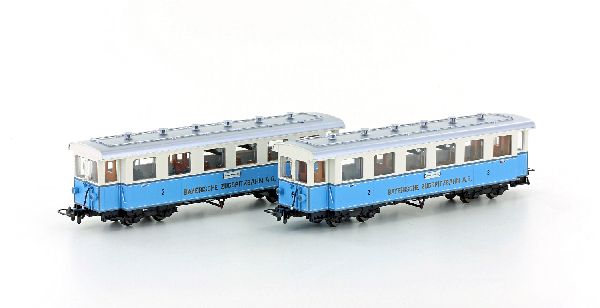 H43101 Hobbytrain - H0m Set Zugspitzbahn 2 Wagen - Spur H0m