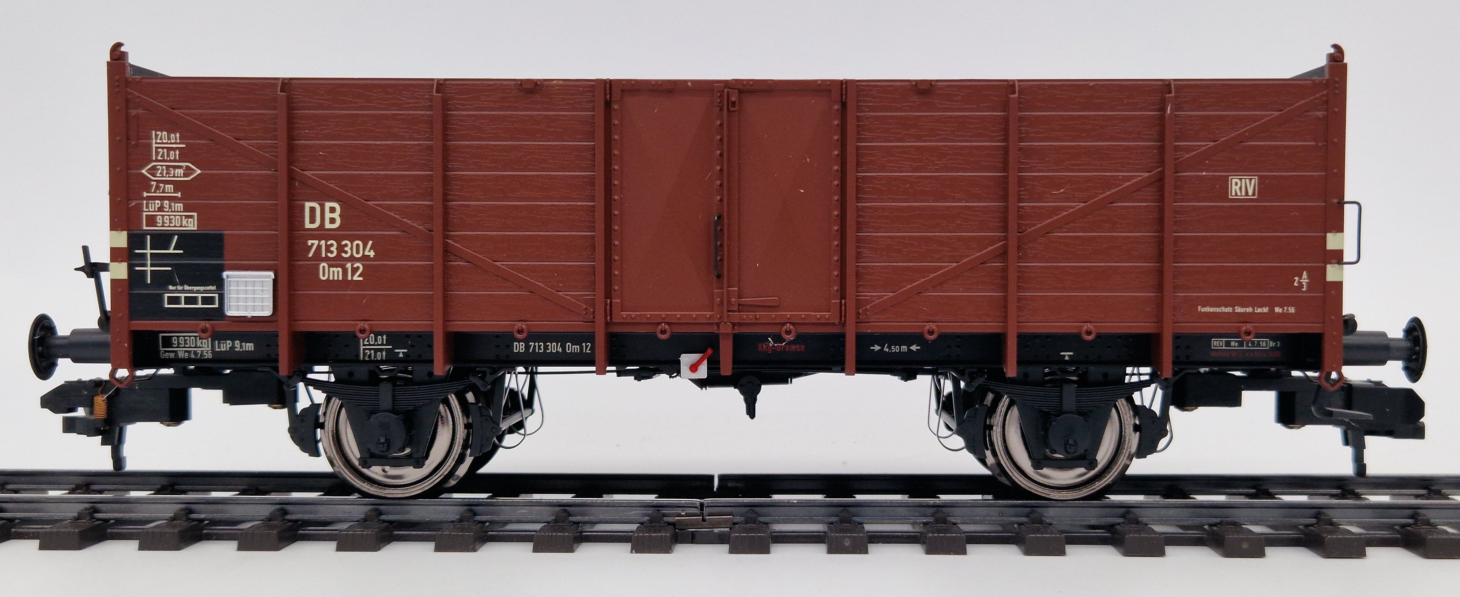 2047B Huebner - G�terwagen Om 12 Ep III  OVP, - Spur 1