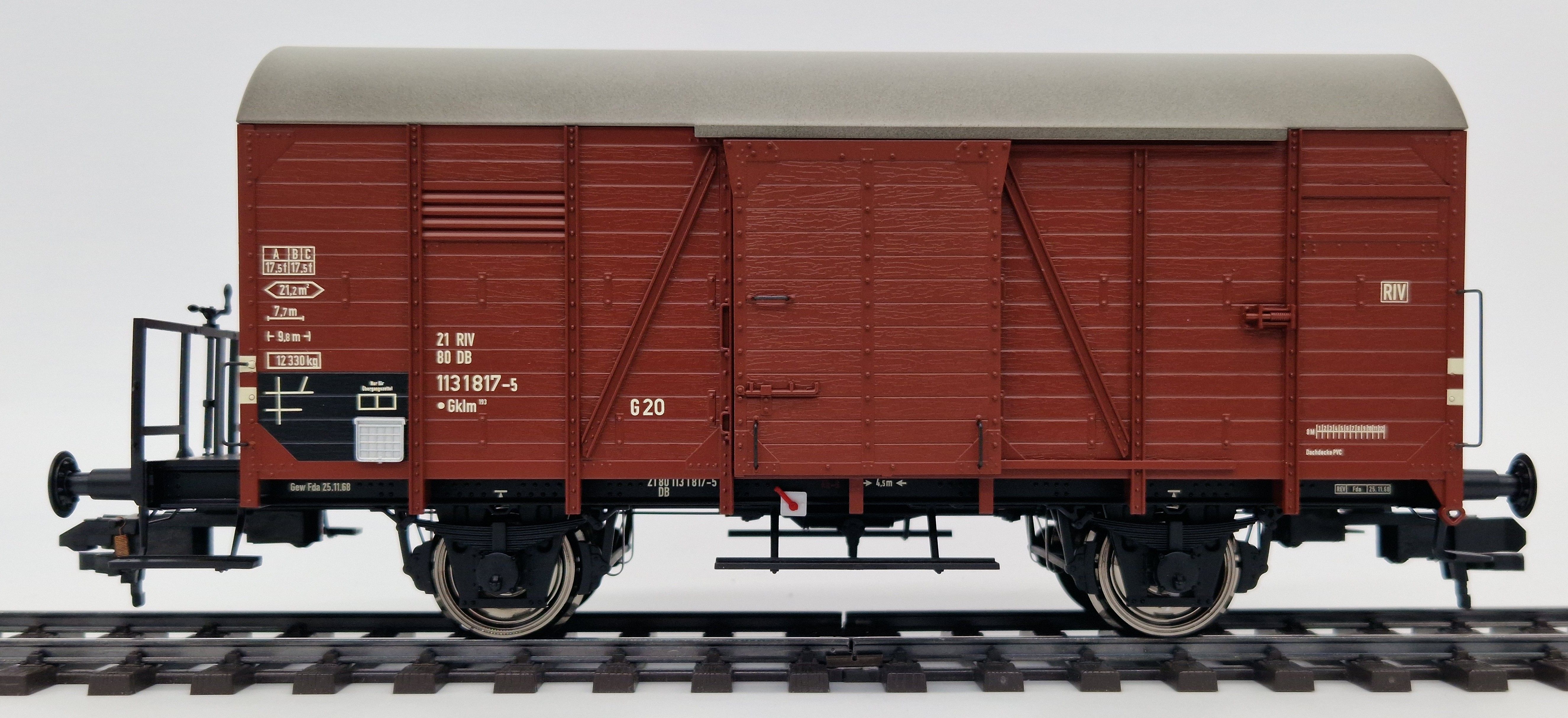 2247244A Huebner - ged. G�terwagen GR 20 - Spur 1