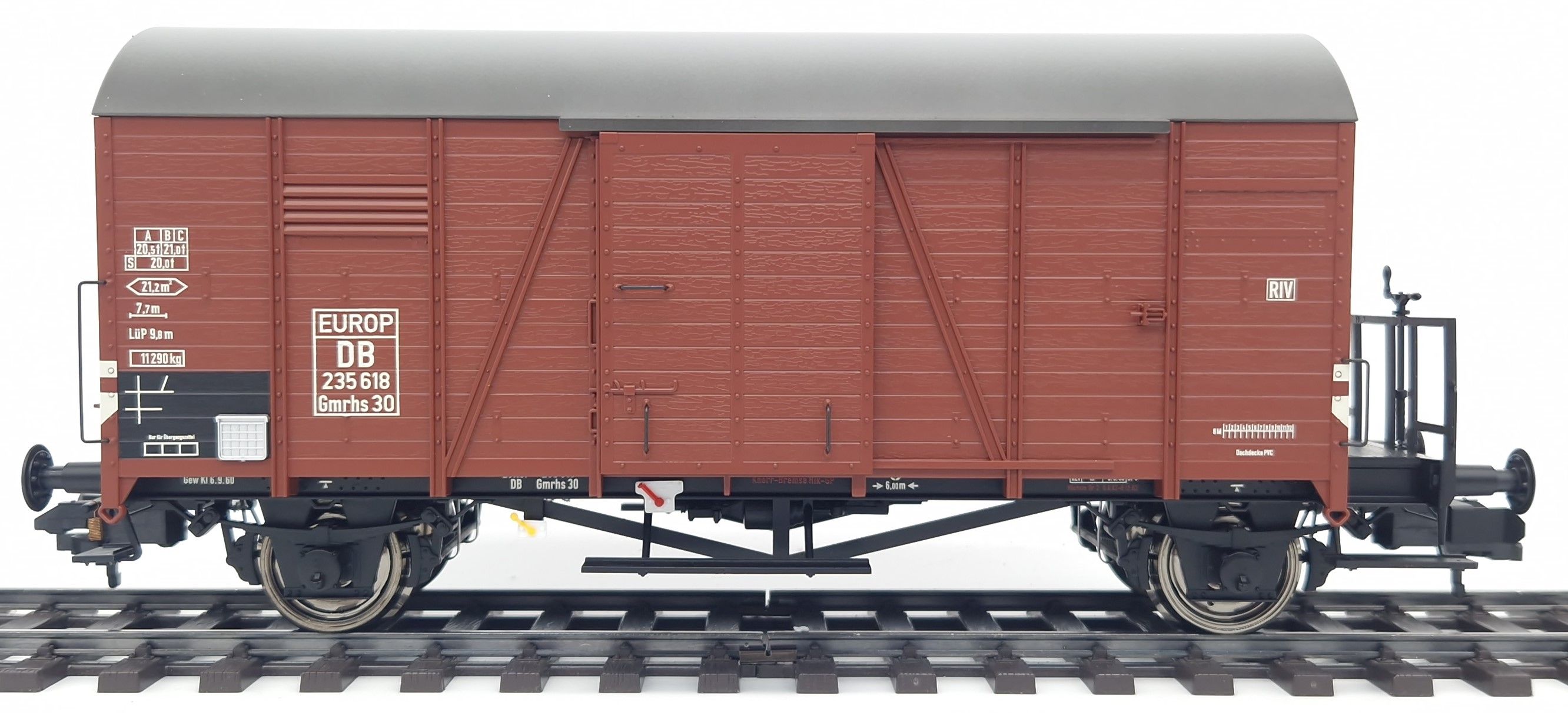 22491133 Huebner - G�terwagen OPPELN Gms 30 der DB, Ep IIIb - Spur 1