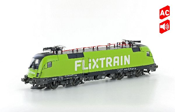 E-Lok BR182.505 Taurus FLIXTRAIN, Ep.VI AC Sound