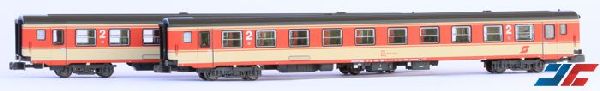 2er Set Inlandsreisezugwagen ÖBB, Ep.IV, Jaffa