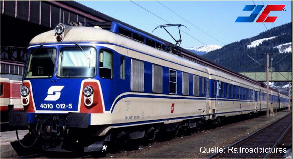 Triebzug Rh 4010.14, 6-tlg. ÖBB, Ep.IV, Pflatsch