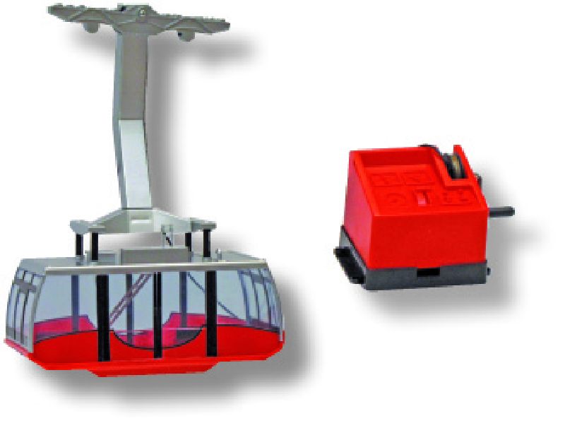 Kronos 1 Gondel Handb rot 1:32