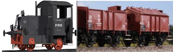 100001 KM1 - Startset K� 1 DRG Ep.II Frankfurt sw rt - Spur 1