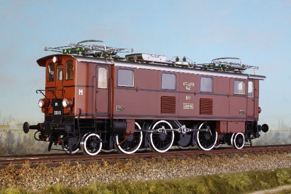 103201 KM1 - E-Lok E 32 16 bayr. EP2 DRG IIa rotbraun - Spur 1