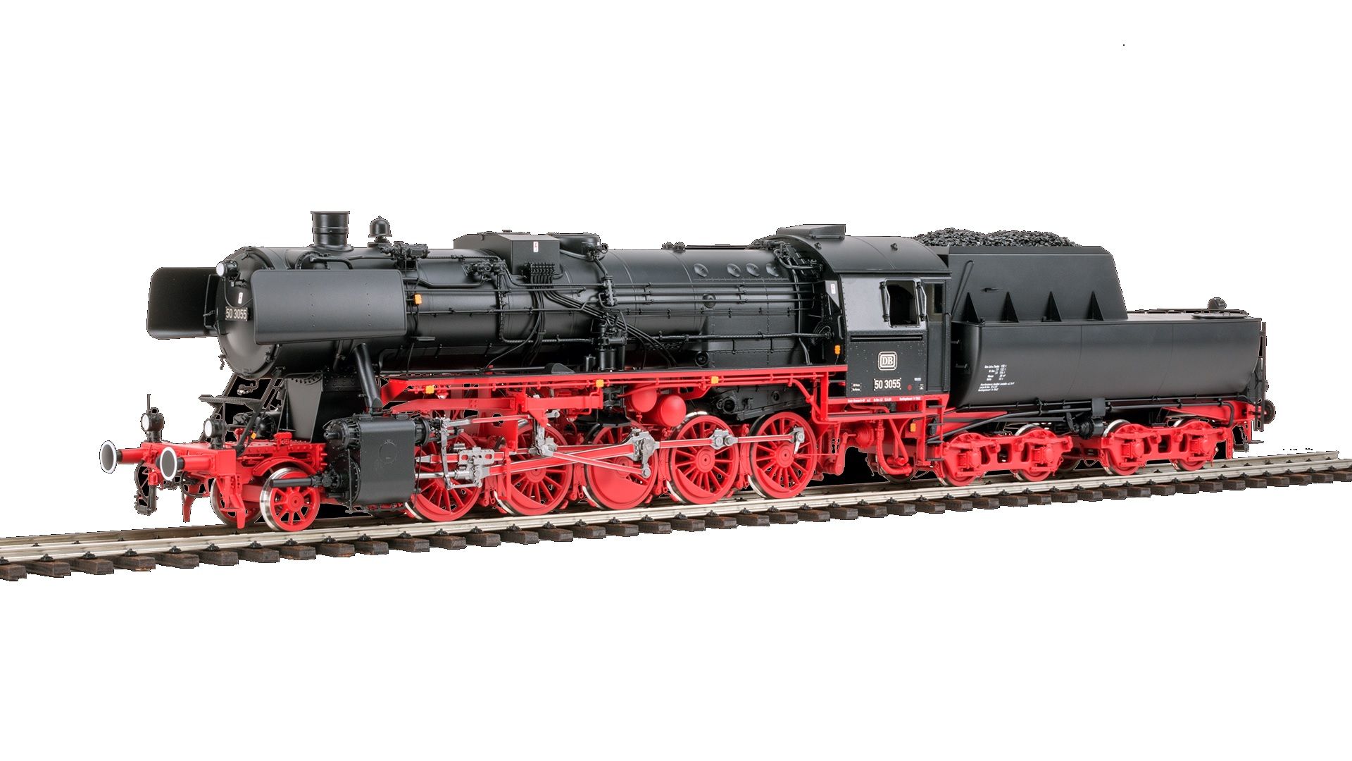 105033 KM1 - BR 50 3055 DB Ep.IIIb BD Mainz Bw Worms Dampflok - Spur 1