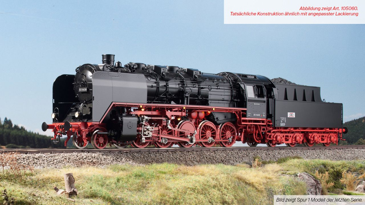 RBD Dresden/Bw Reichenbach, Zustand 1981, Tender 2'2'T26, Wagner Windleitbleche, RAL 9005/3000, 2x DRG Laterne vorne und hinten