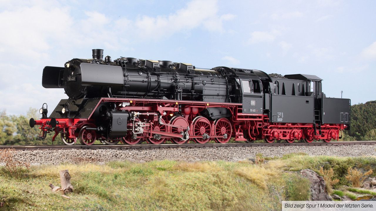 BD Hamburg/Bw Flensburg, Zustand 1962, Kabinentender, Witte Windleitbleche, RAL 9005/3002, 1x DB und 2x DRG Laterne vorne und hinten, Indusi
