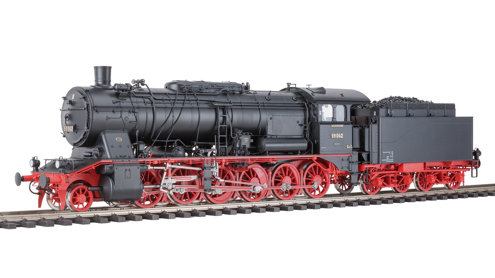 105906 KM1 - BR 59 042 DRG IIb Karlsruhe/Kornwestheim NEM Dampflok - Spur 1