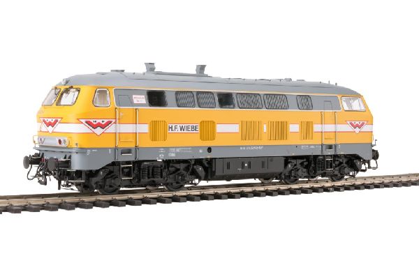 111610 KM1 - BR 216 012-5 WIEBE gelb VI Diesellok FineScale - Spur 1