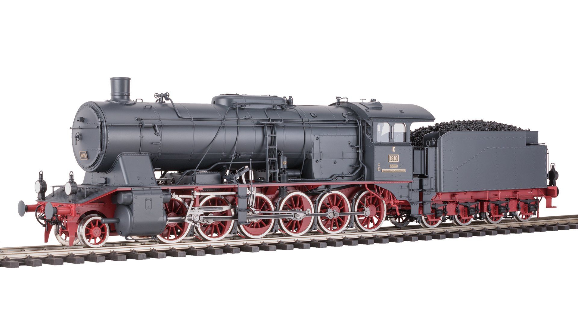 115902 KM1 - BR 59 / 1810 Ep.I 1918 W�rttemberg FS Dampflok - Spur 1