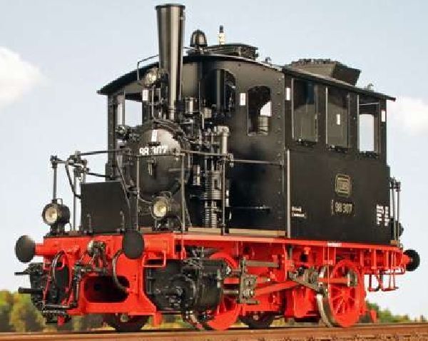 119803 KM1 - BR 98 306 DRG EpII Glaskasten Pur-R�der + gealtert - Spur 1