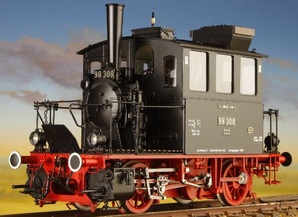 119804 KM1 - BR 98 308 DB EpIIIa FS Glaskasten - Spur 1