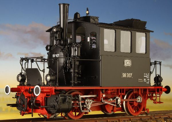 119807 KM1 - BR 98 307 DB Museum Ep.V FS Glaskasten - Spur 1