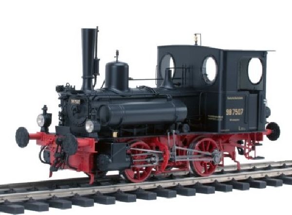 119812 KM1 - BR 98 7507 BERG DRG schwarz Dampflok - Spur 1