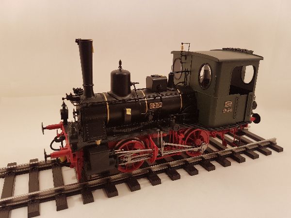 119814 KM1 - BR 98 7508 DB IIIb BERG gr�n/schwarz Dampflok - Spur 1