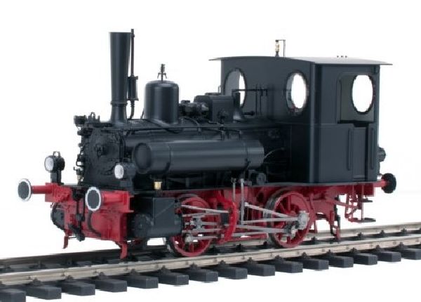 119815 KM1 - BR 98.75 BERG DB III schwarz indiv. Dampflok - Spur 1