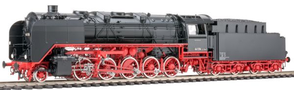 RBD Mainz/Bw Landau, Wagner-Windleitbleche, 2-fach DRG Lampen, mit Schürze, Pumpen vorneliegend, Kohle-Tender 2'2T34. Glockenankermotor, 3-Zylinder-Triebwerk, Multiprotokoll Decoder und Hifi Soundmodu