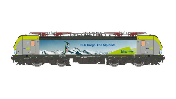 limitiert auf 25 Exemplare, Werbemotiv "The Alpinists", grau/grün, 4 Stromabnehmer, Zulassung D/A/CH/I/NL