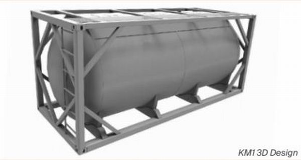 KM1 200355 Tankcontainer Standard 20Fuss Cargotaine