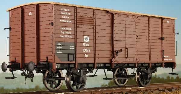 201001 KM1 - Ged. G�terwagen G 10 KPEV ungebremst - Spur 1